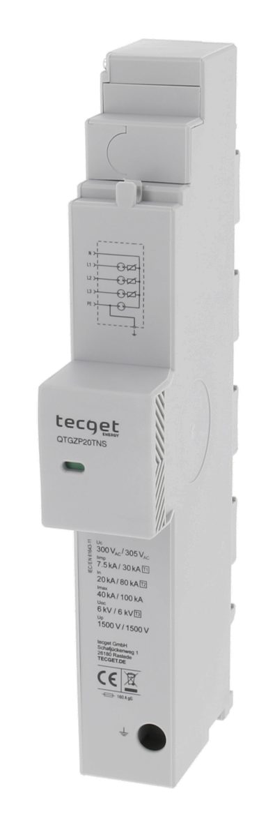 TECGET ZP-Ableiter 2.0 36mm TT/TNS 7,5kA